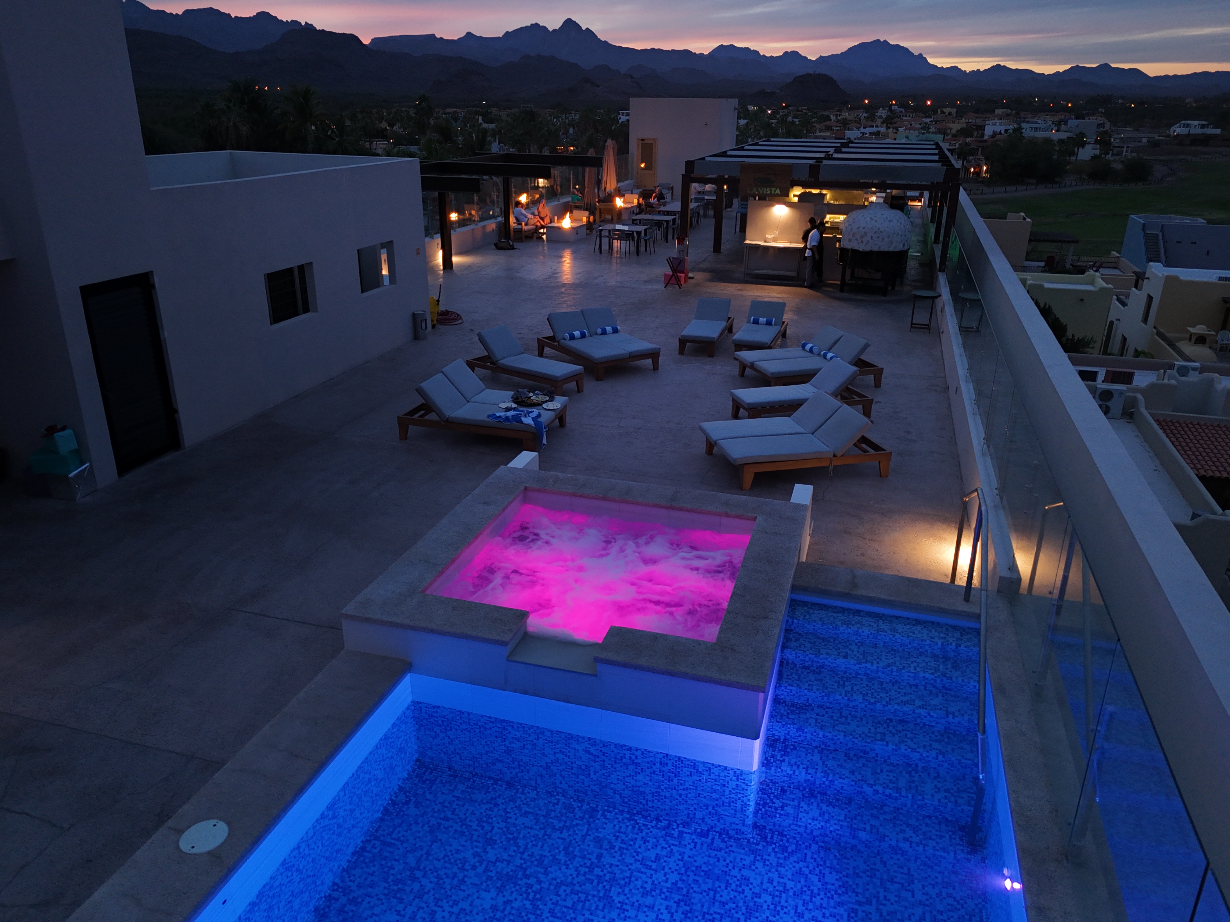 at Aventuras hotel in Loreto Bay Baja