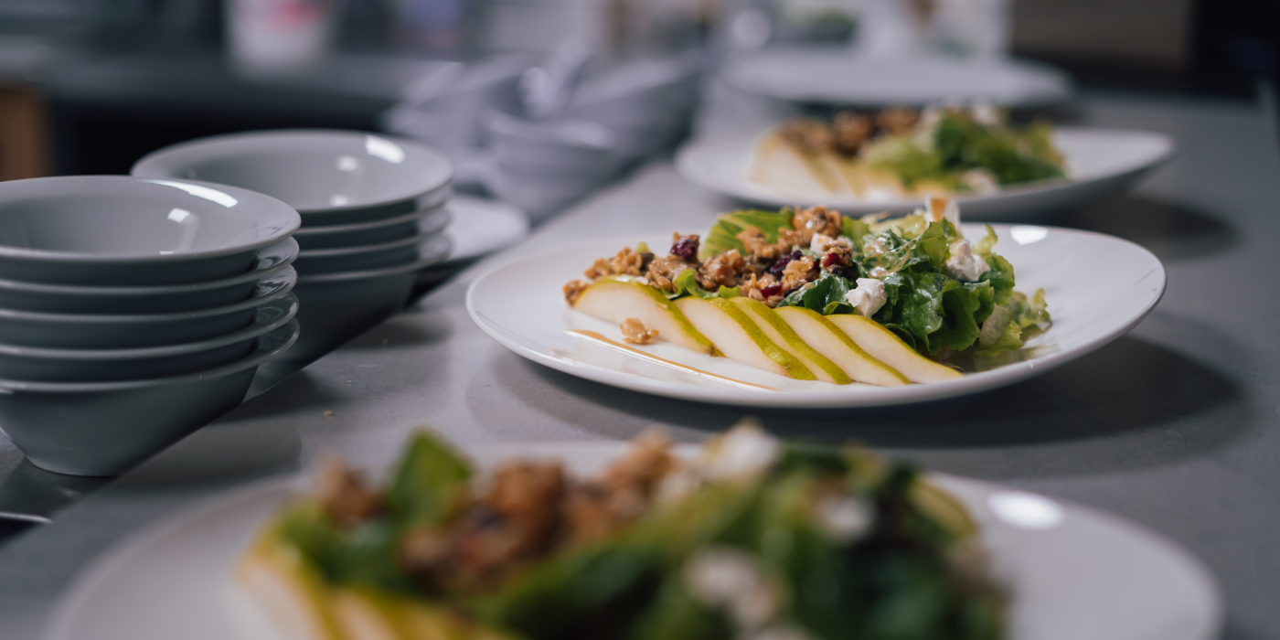 food in Ocotillo restaurant at Aventuras hotel in Loreto Bay Baja