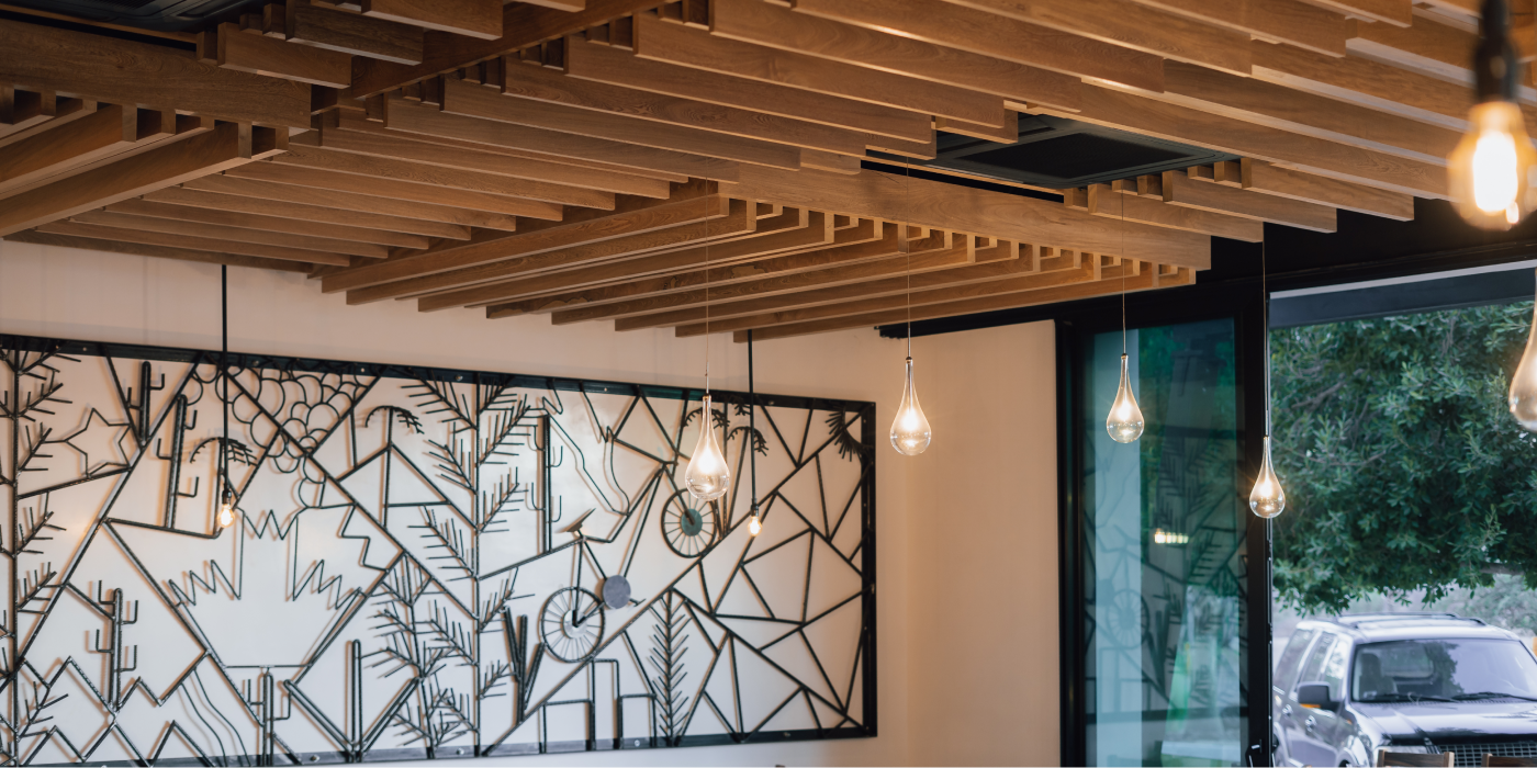 art in Ocotillo restaurant at Aventuras hotel in Loreto Bay Baja