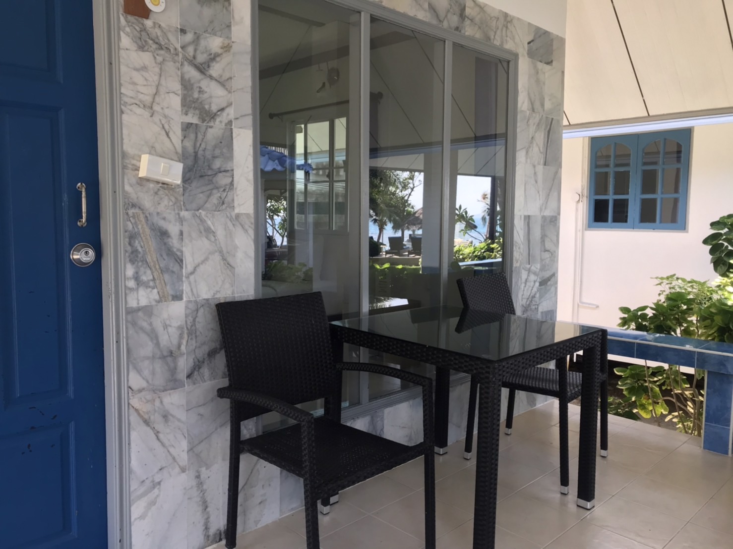 seaview front terrace