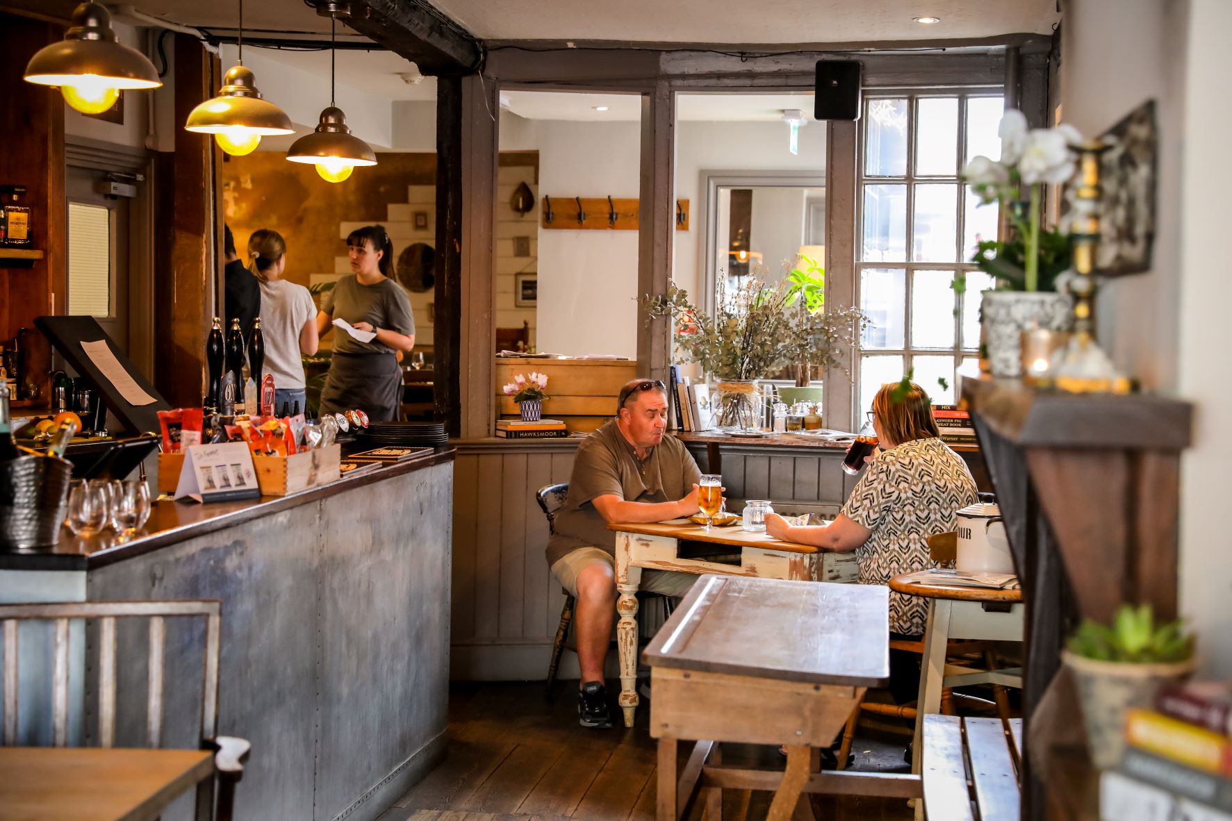 Bar at the Black Swan Devizes