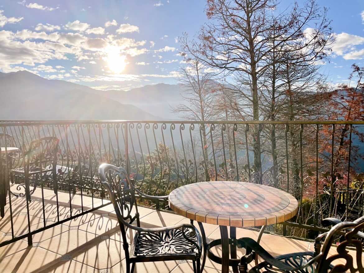 清境羊角村的日出