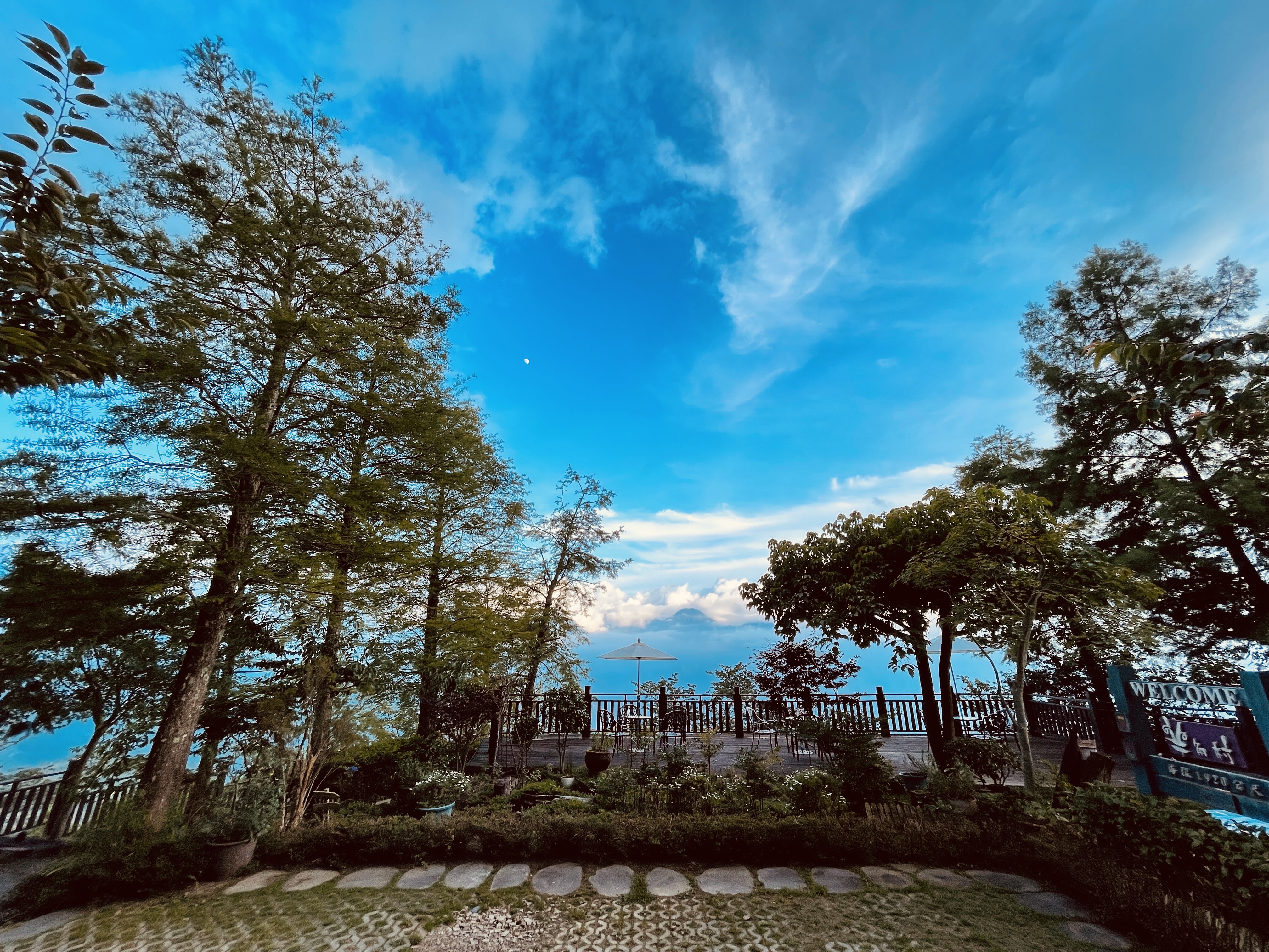 清境民宿羊角村庭園