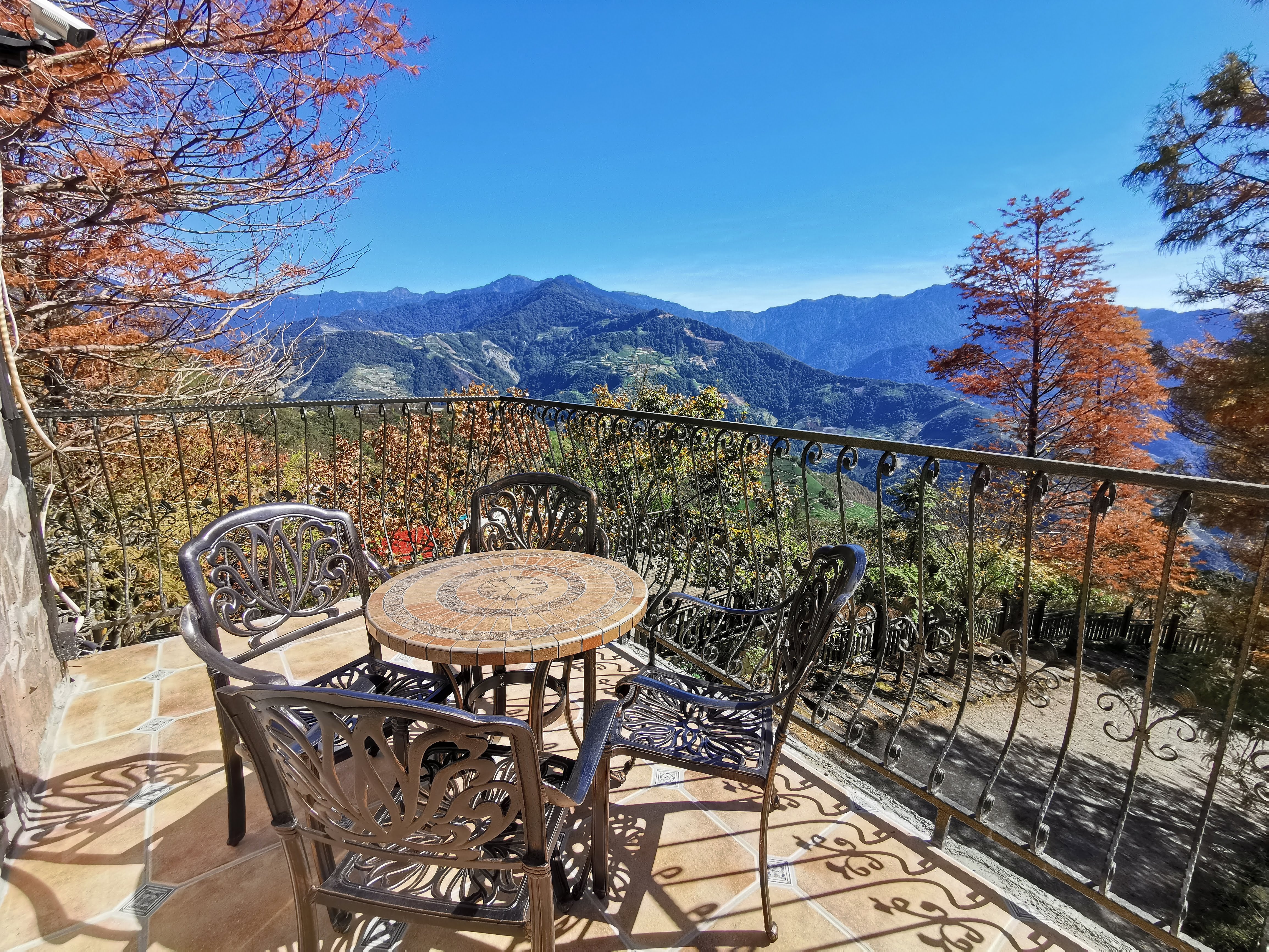 清境民宿清境羊角村美麗景色