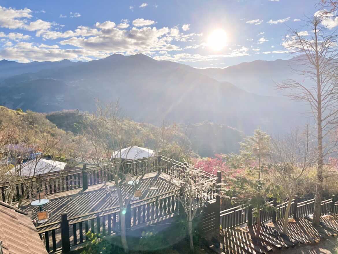 清境羊角村的日出