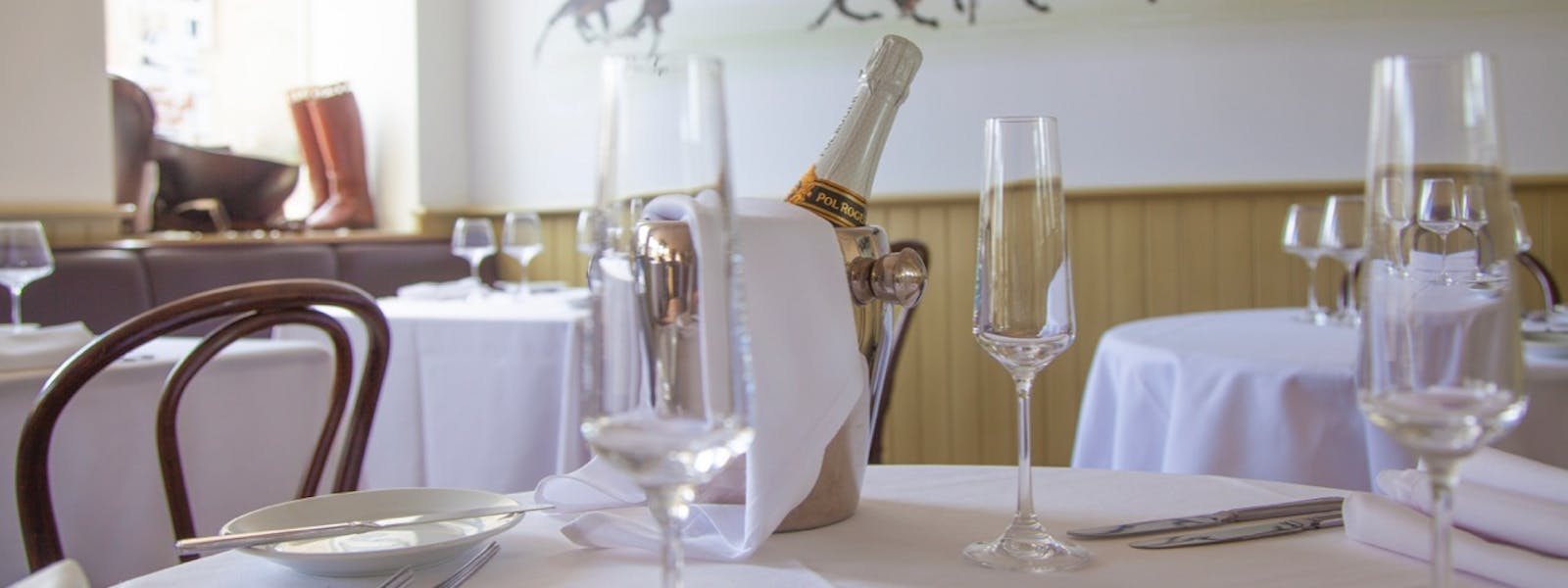 The Tack Room Restaurant & Bar, boutique continental dining in Middleham, Yorkshire Dales, high quality food and service