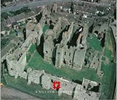 Ariel view of Middleham Castle, Wensleydale, the Yorkshire Dales