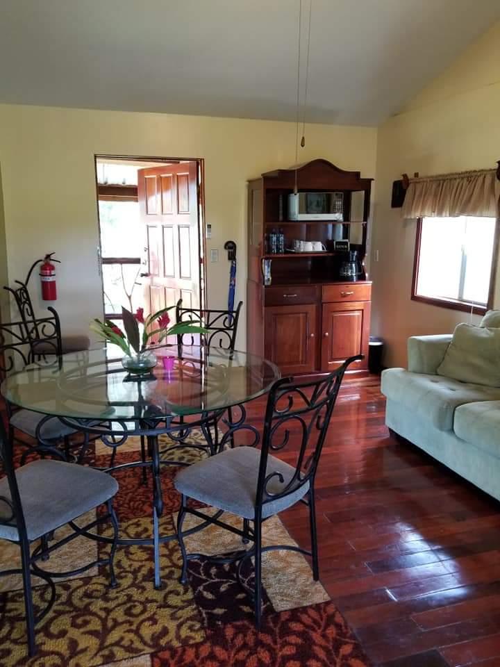 Garden Cabin sitting area