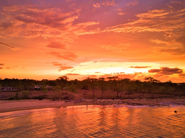 Stunning Sunset at Wagait Beach, NT