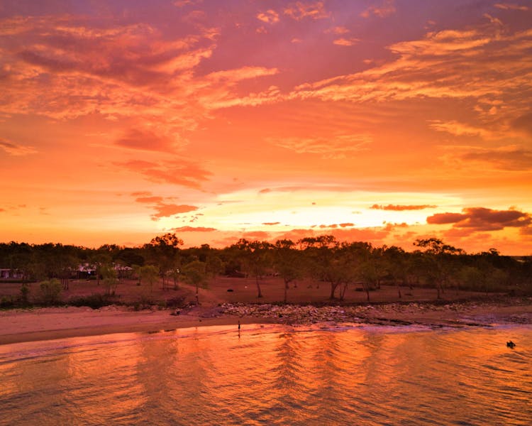 Stunning Sunset at Wagait Beach, NT