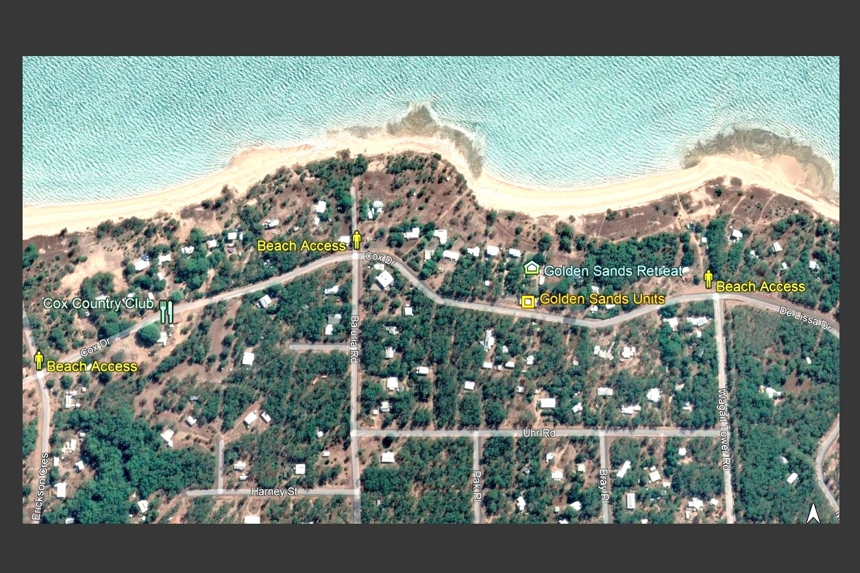 Golden Sands Retreat, Wagait Beach Beach Access and Cox Country Club