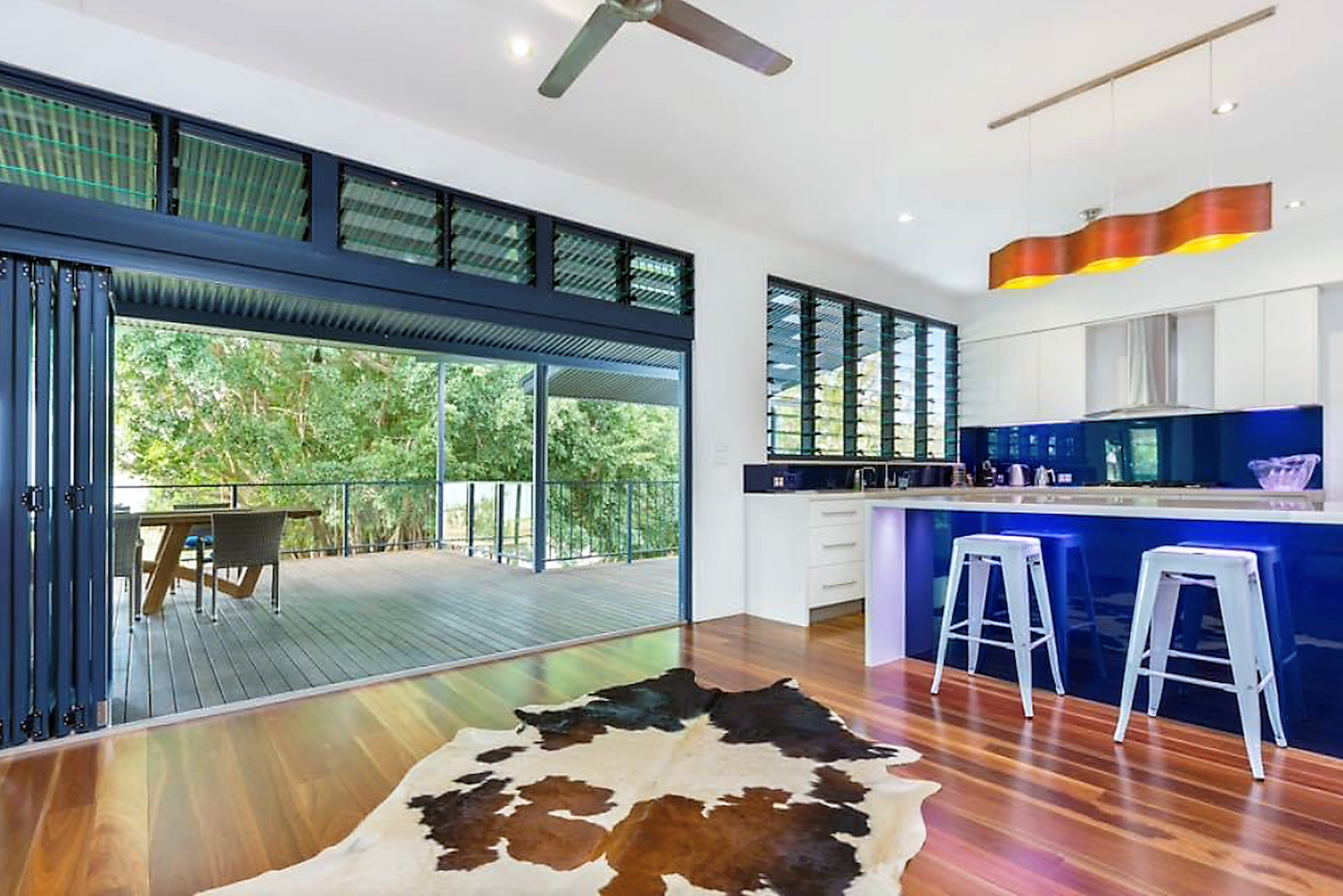 Beach House with Ocean View Kitchen