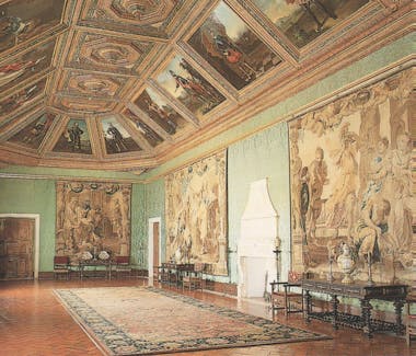 Interior do Palácio de Vila Viçosa, Paço Ducal, no Alentejo