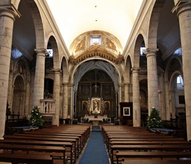 Interior da igreja de S. bartolomeu em Vila Viçosa