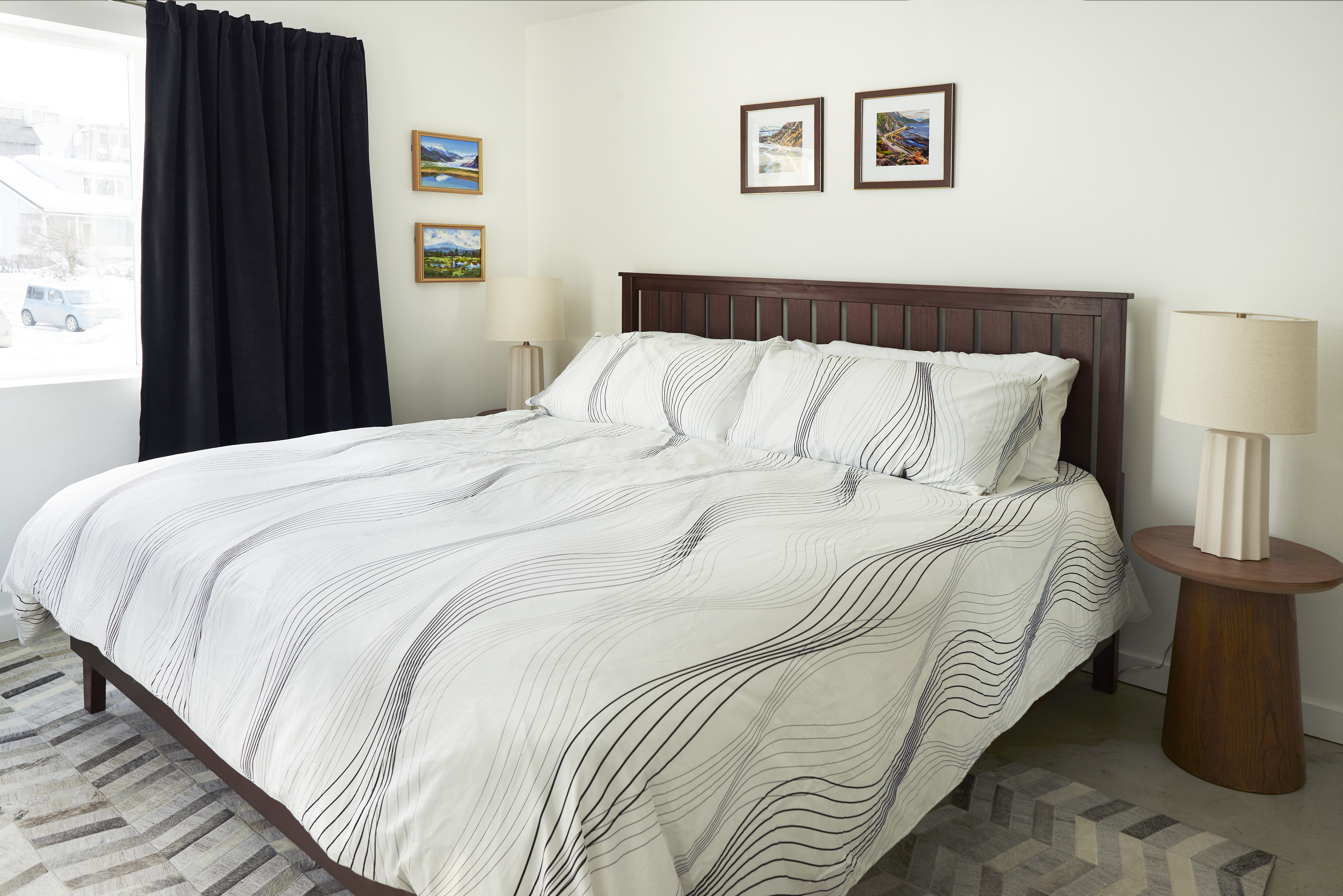 The Tikahtnu Penthouse at Snob Hollow Inn in Downtown Anchorage Alaska.