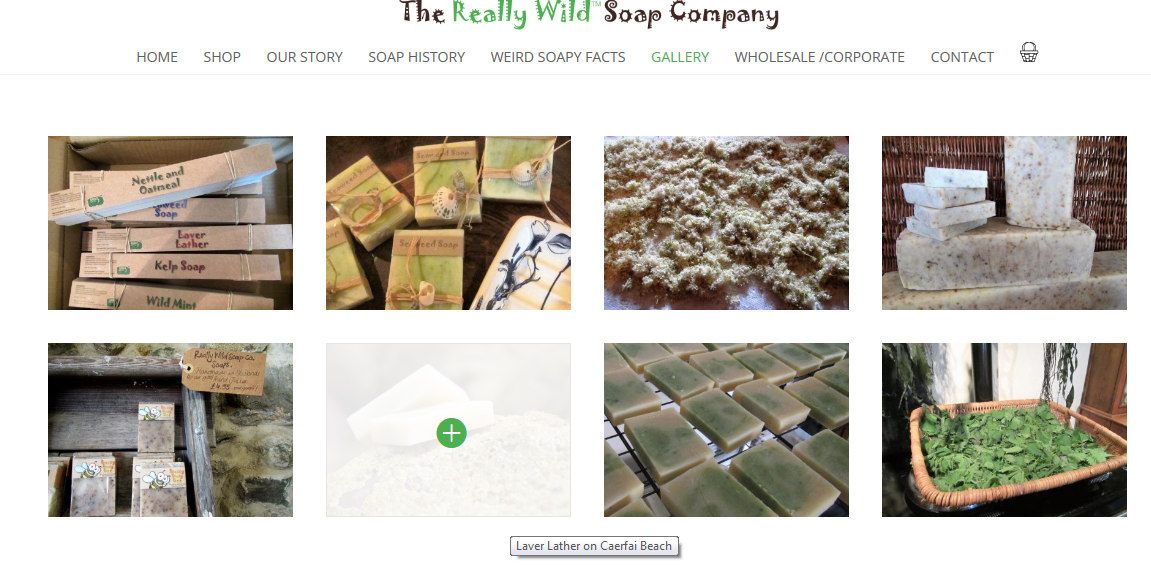 Really wild soaps come from St Savids in Pembrokeshire