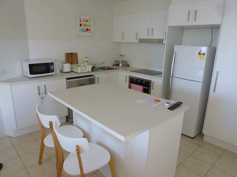 one bedroom apartment with ocean view, surfers paradise beach, gold coast beach, queensland, australia
