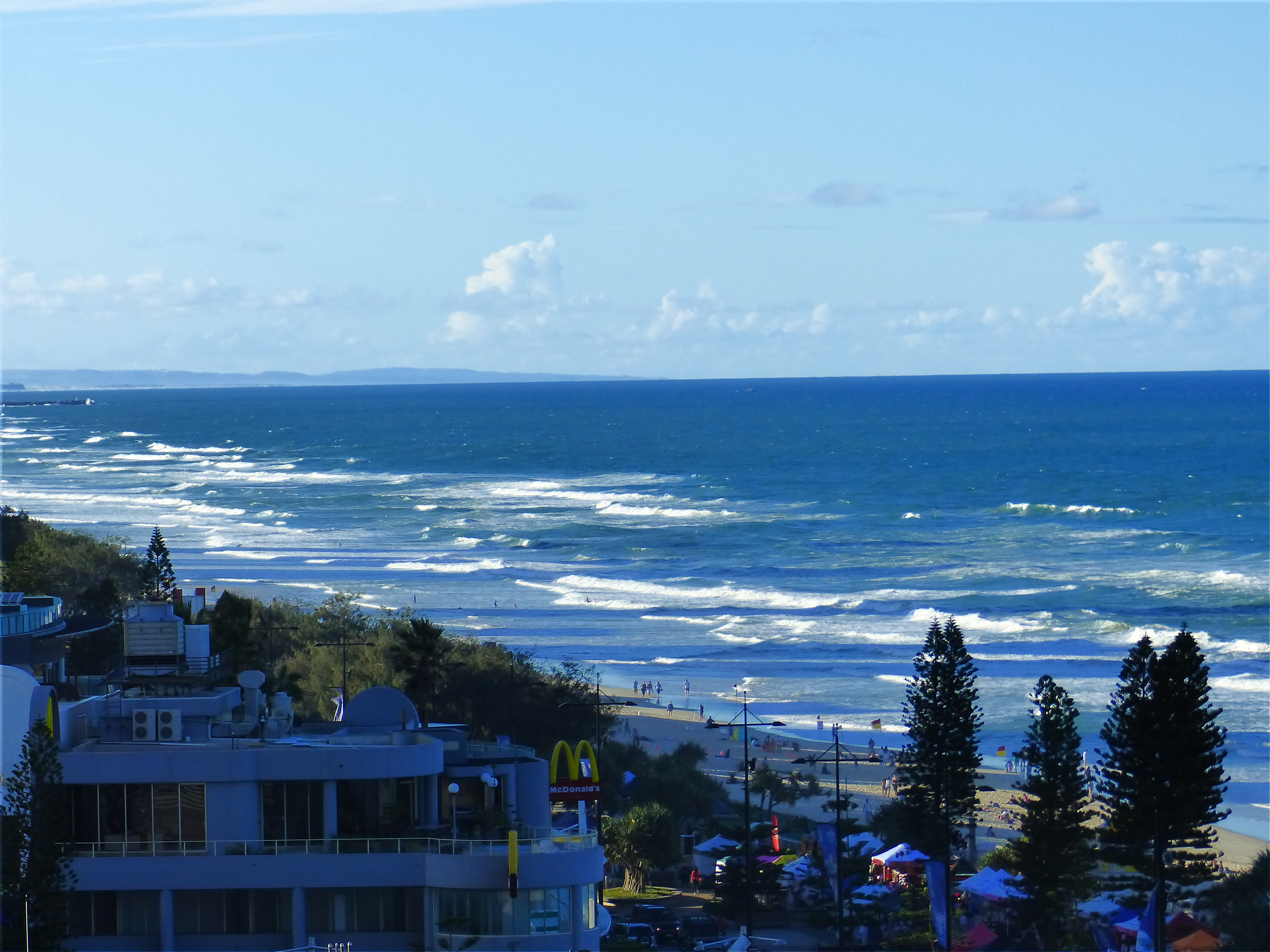 surfers paradise beach, gold coast beach, queensland, australia