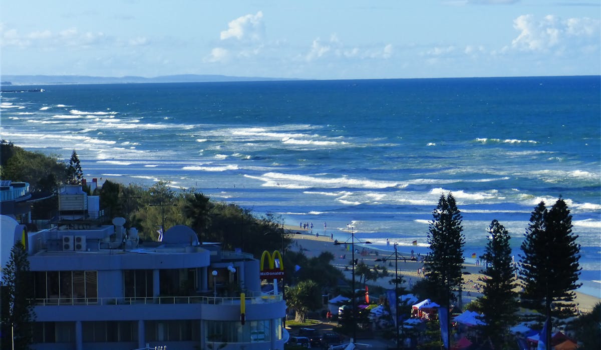 surfers paradise beach, gold coast attraction, queensland, australia