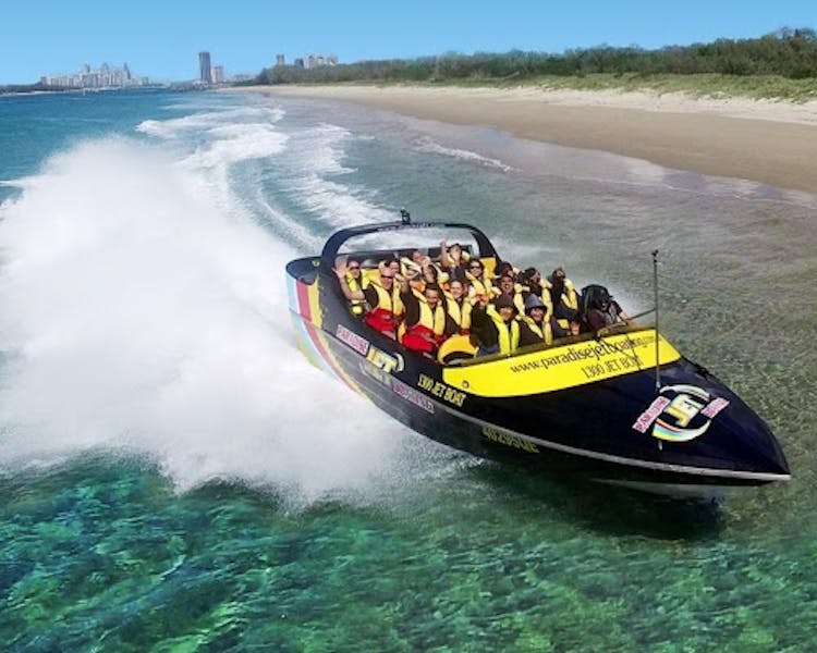 Paradise Jet Boating attraction, gold coast, queensland, australia