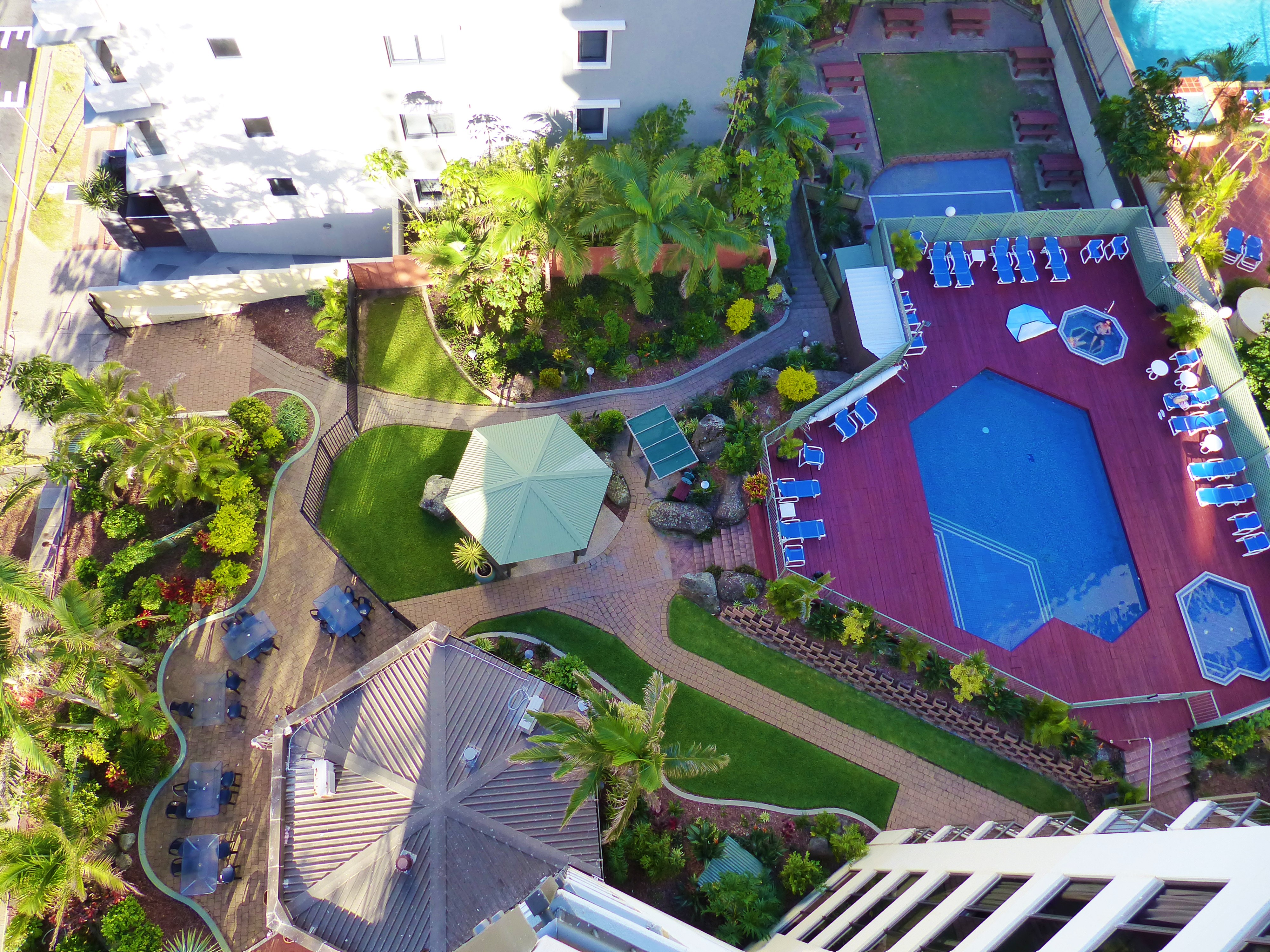 sauna, pool and spa, surfers paradise, ocean view, surfers paradise, gold coast, queensland, australia