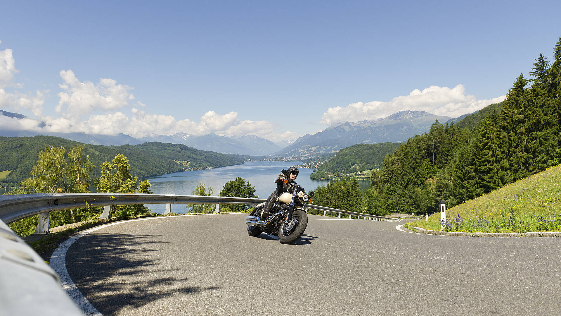 Motorrad-Millstättersee