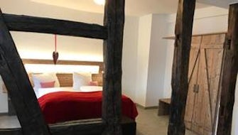 Double room half-timbered