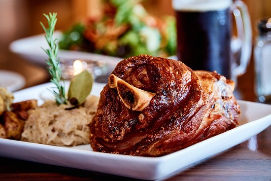 Delicious pork knuckle