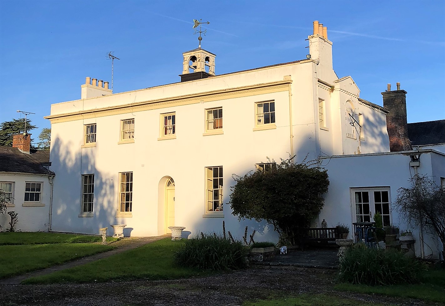 Min house in the golden hour