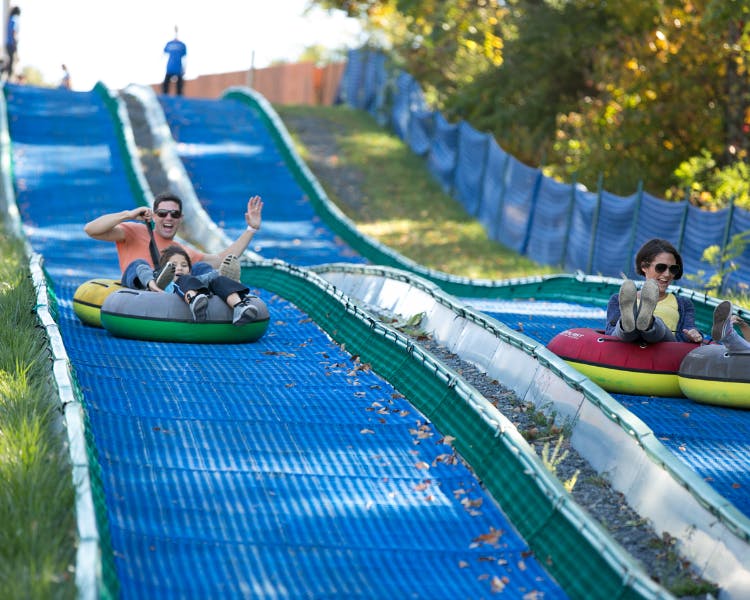 Enjoy thrilling outdoor adventure in the mountains at Pocono Mountain Villas at Blue Lightning Tubing.