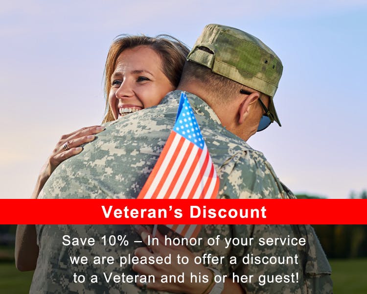 10% Veteran's Discount at18 Vine Inn and Carriage House in Hammondsport, NY