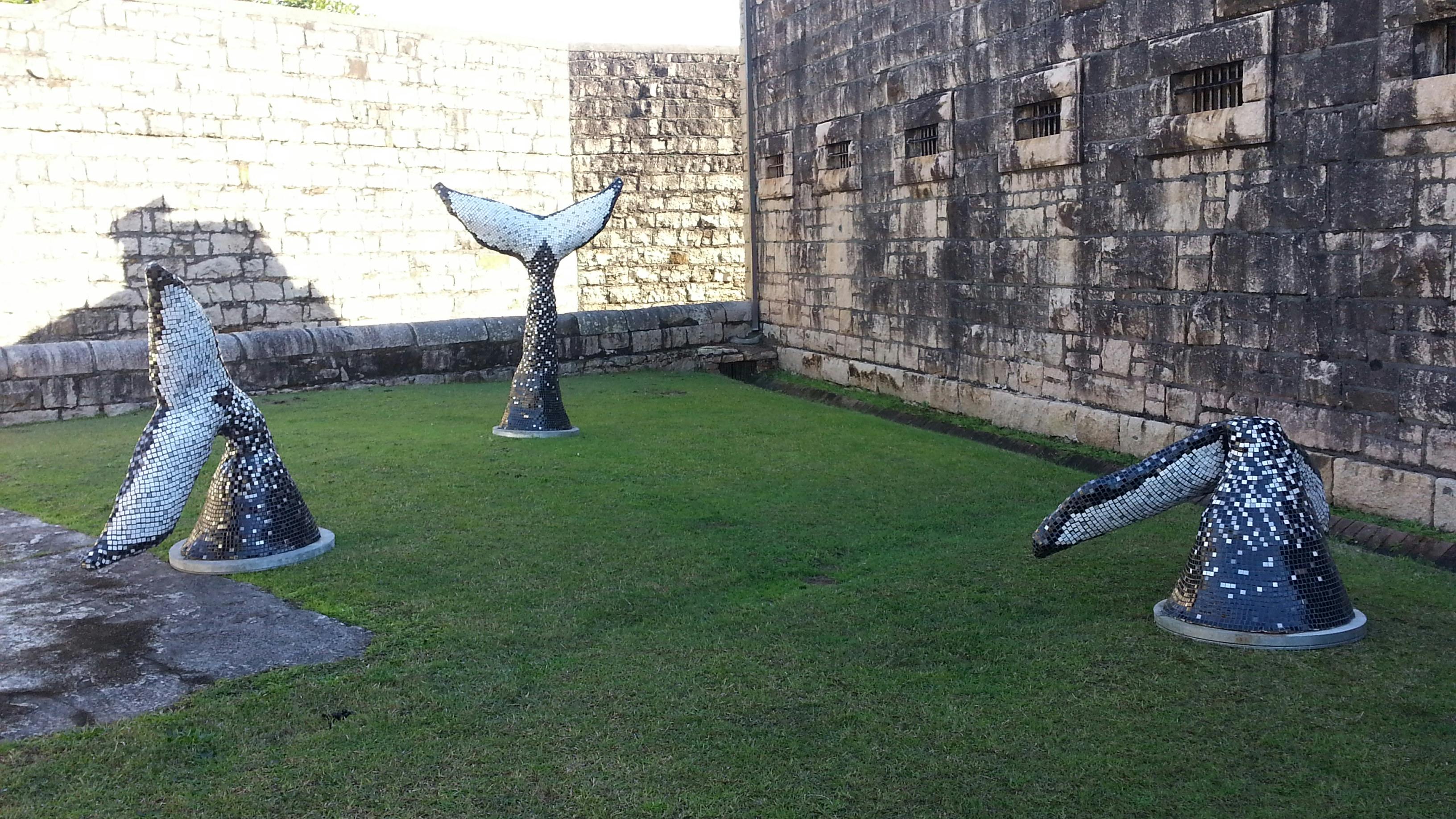Sculptures in the Gaol - Trial Bay Gaol