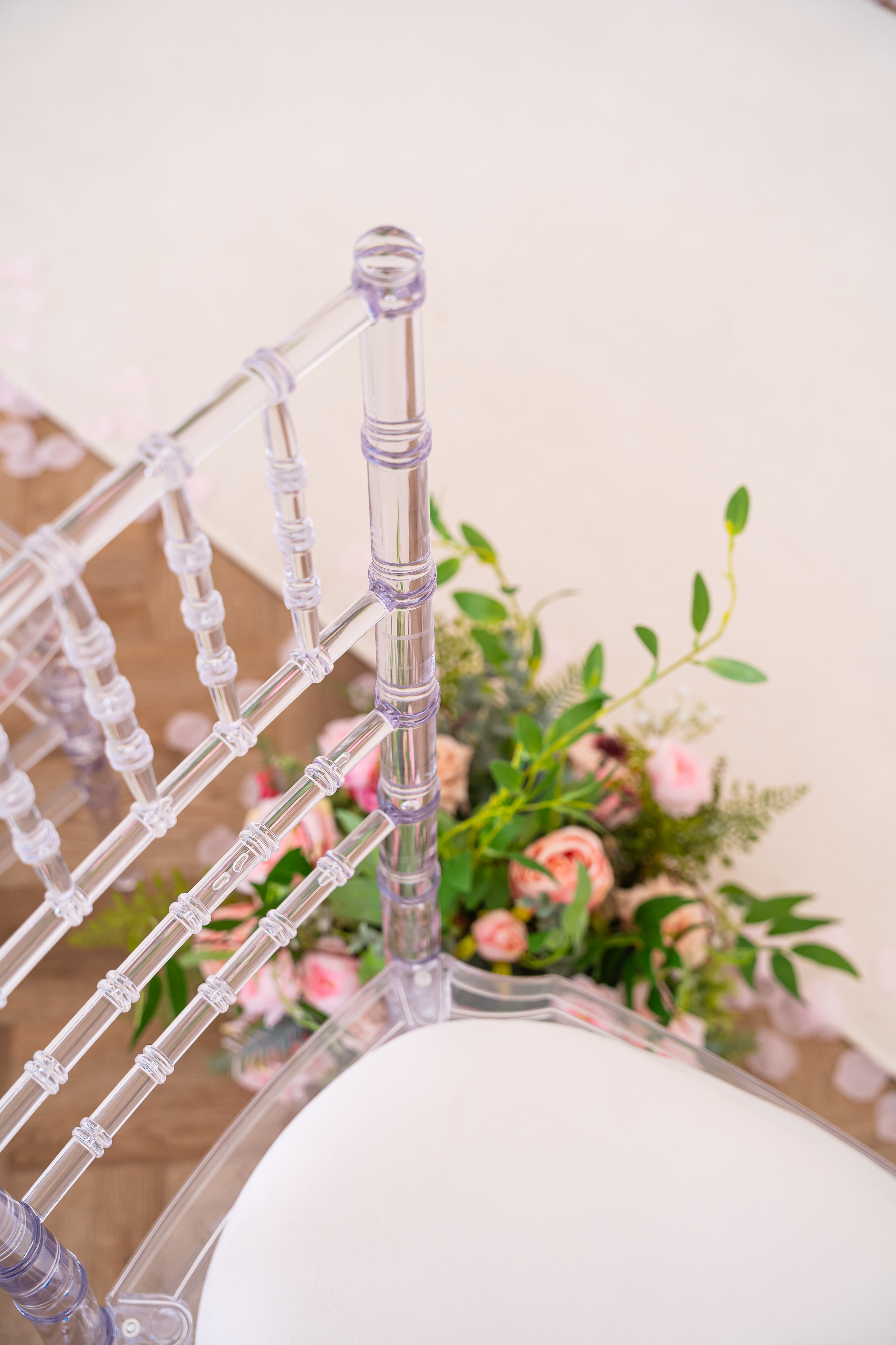 Bride and Groom in hotel grounds
