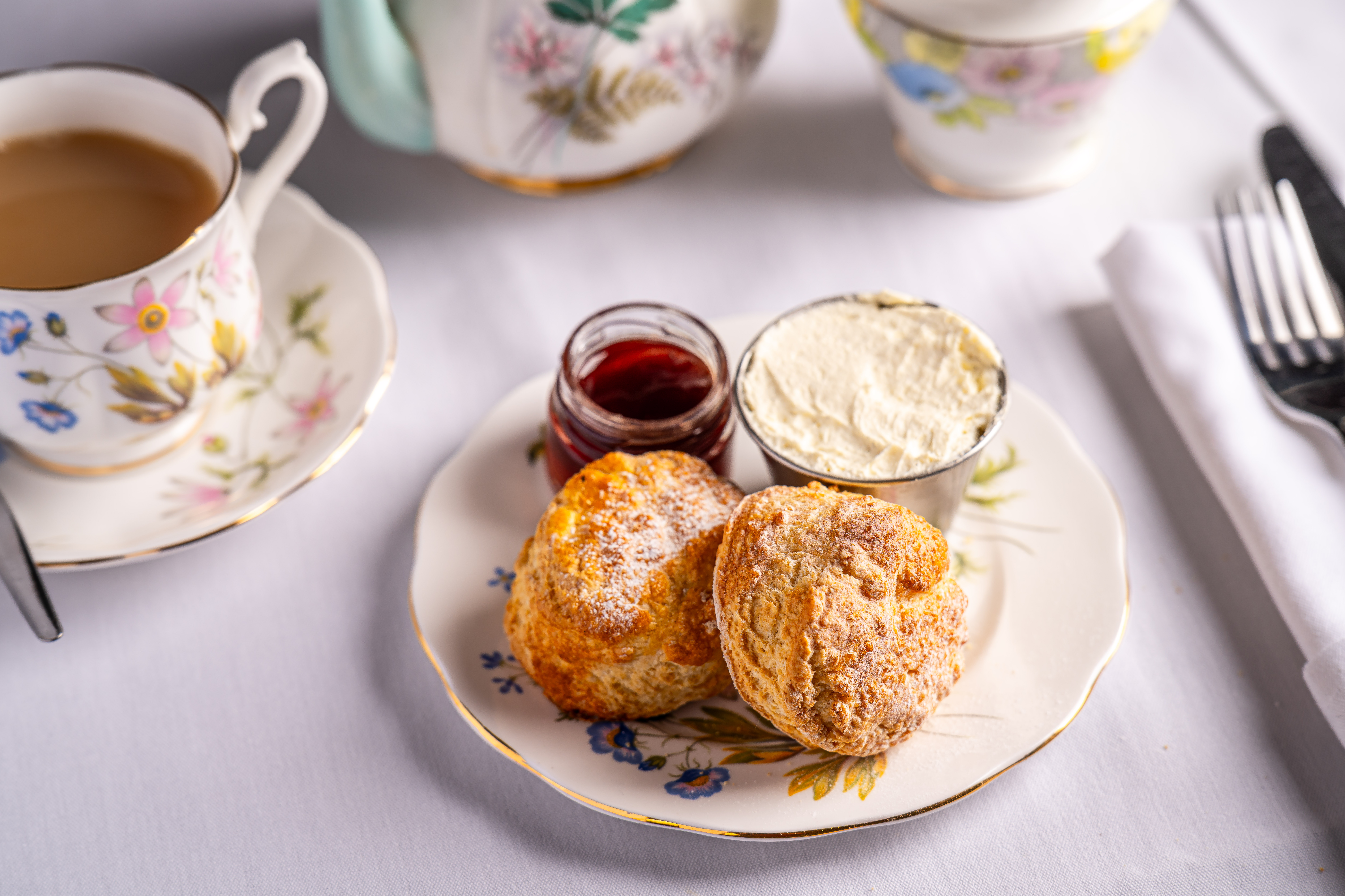 Afternoon tea tiered stand