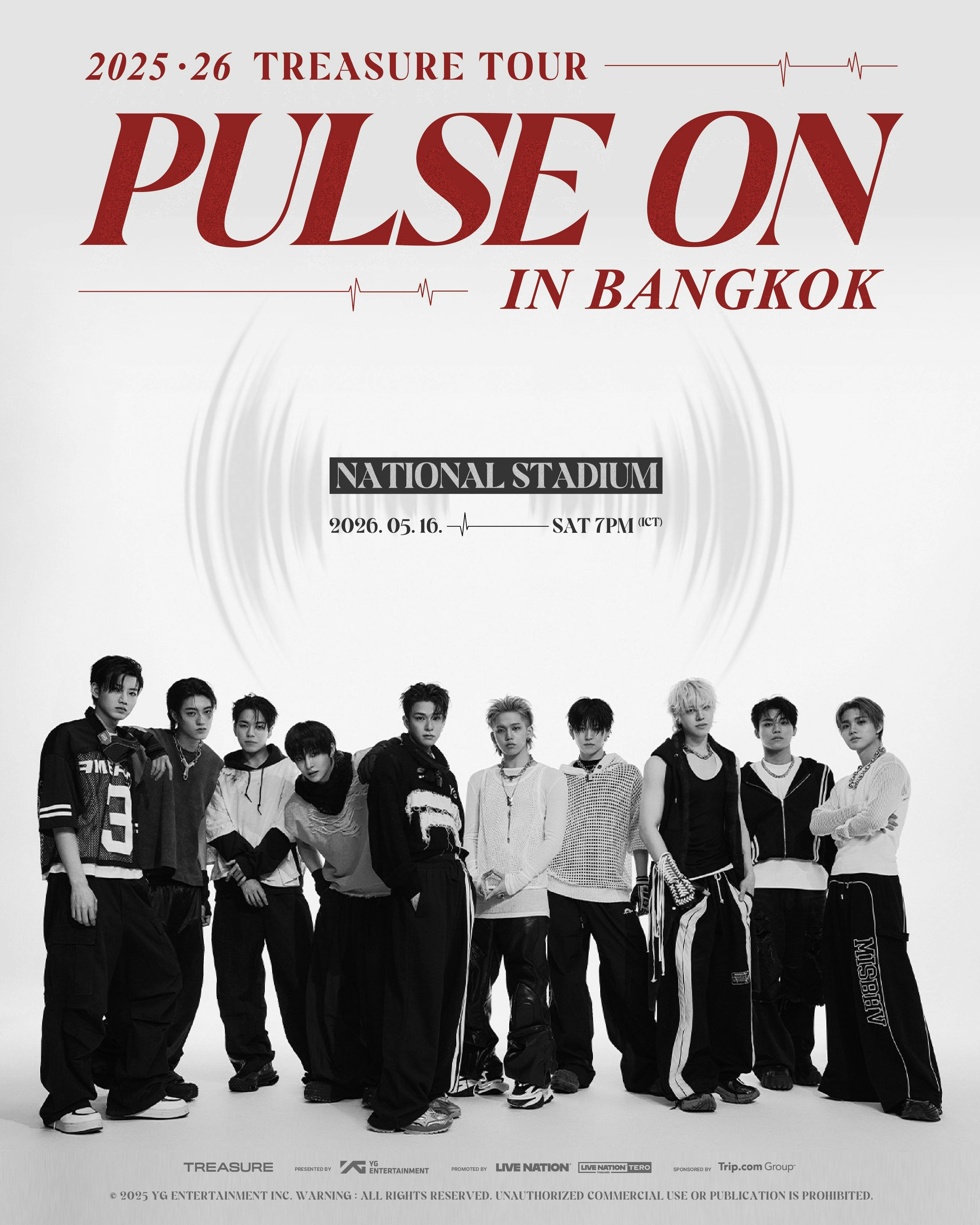 2025-26 TREASURE TOUR [PULSE ON] IN BANGKOK - VELA be Bangkok Siam Hotel