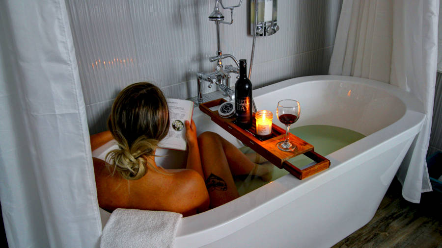 Jacuzzi Tub in the Captain's Quarters