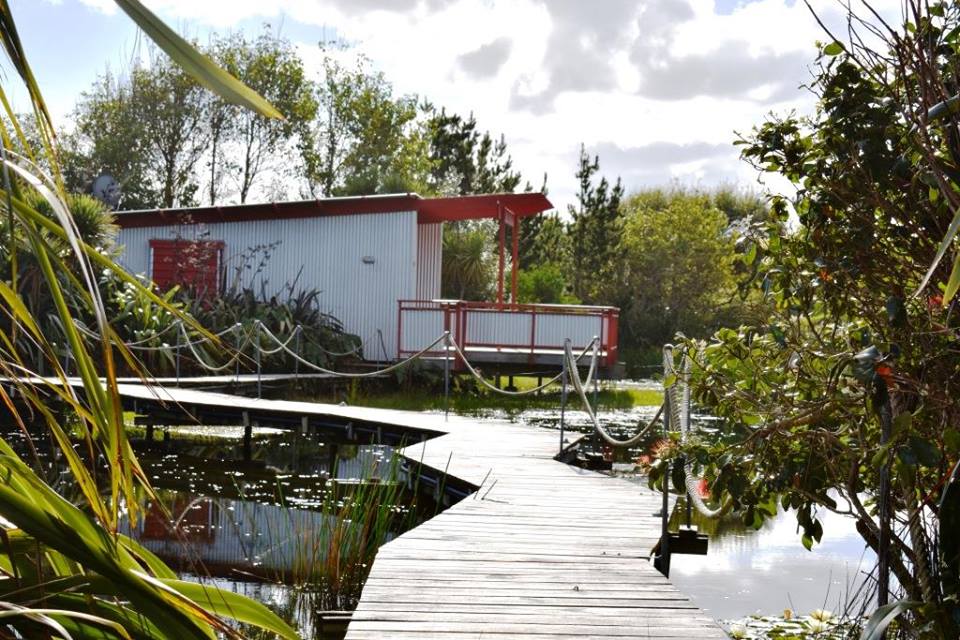 boardwalk to Studio villa