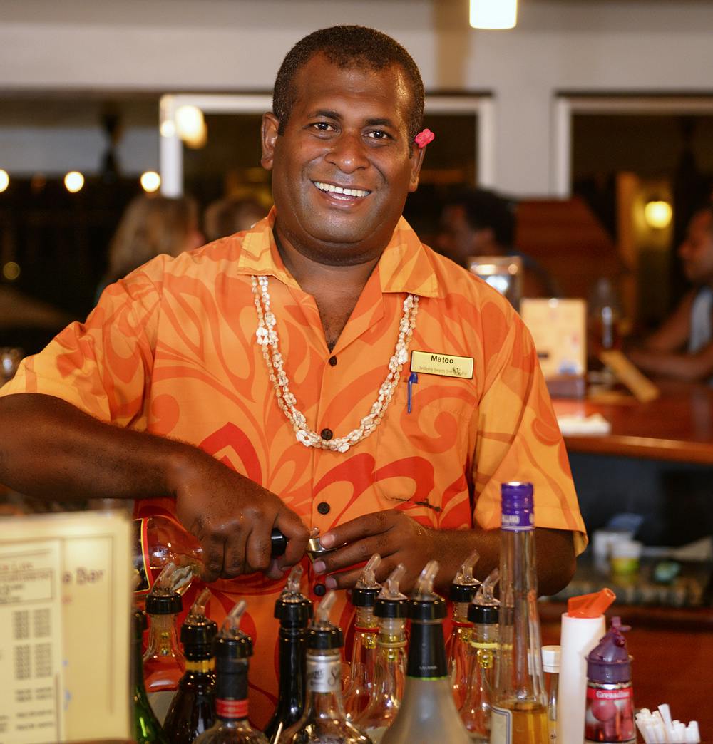Mateo - Talanoa Bar - the best Happy Hour cocktail maestro on the Coral Coast!