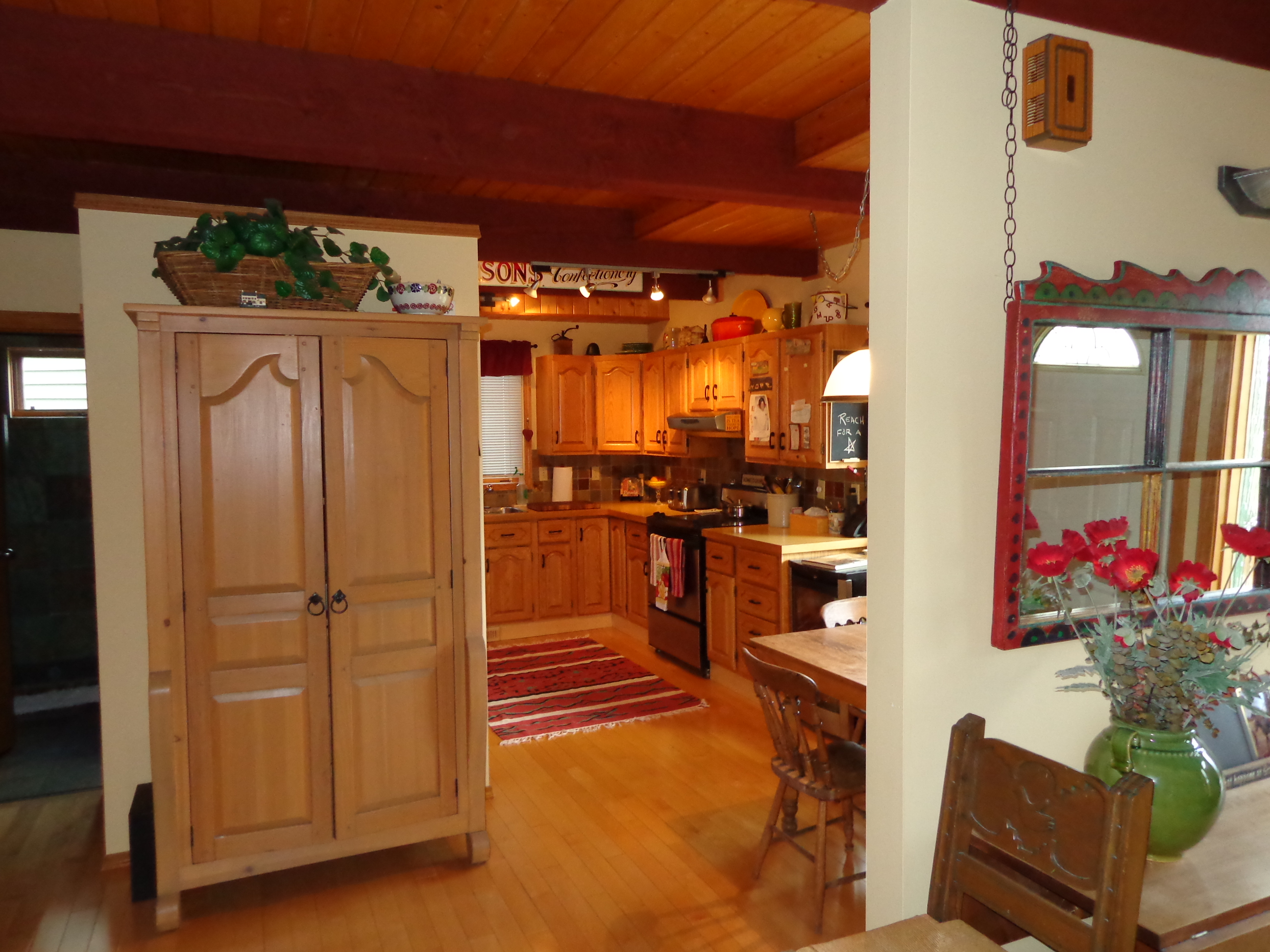 kitchen available for tea, coffee, lunches and staff