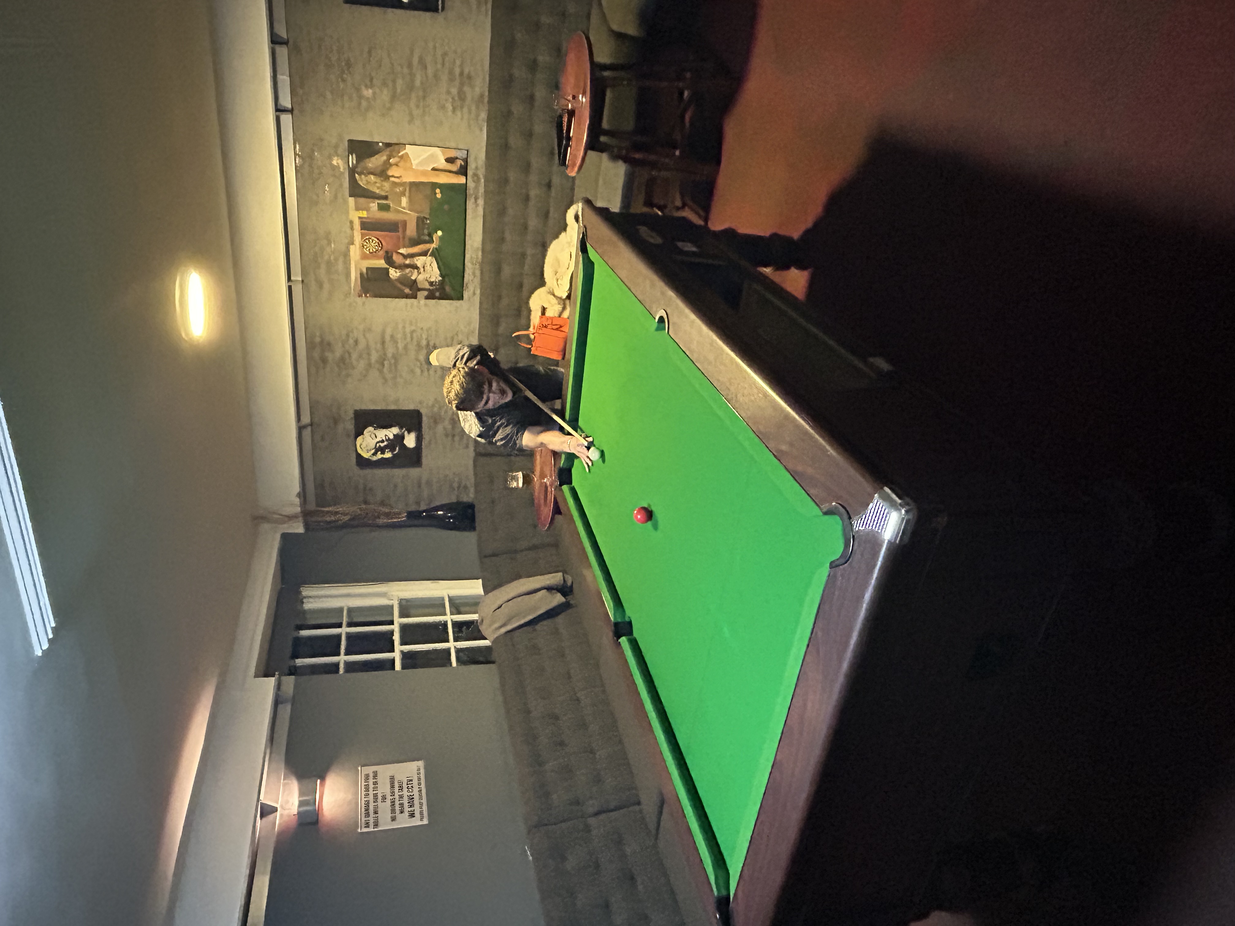 Pool room