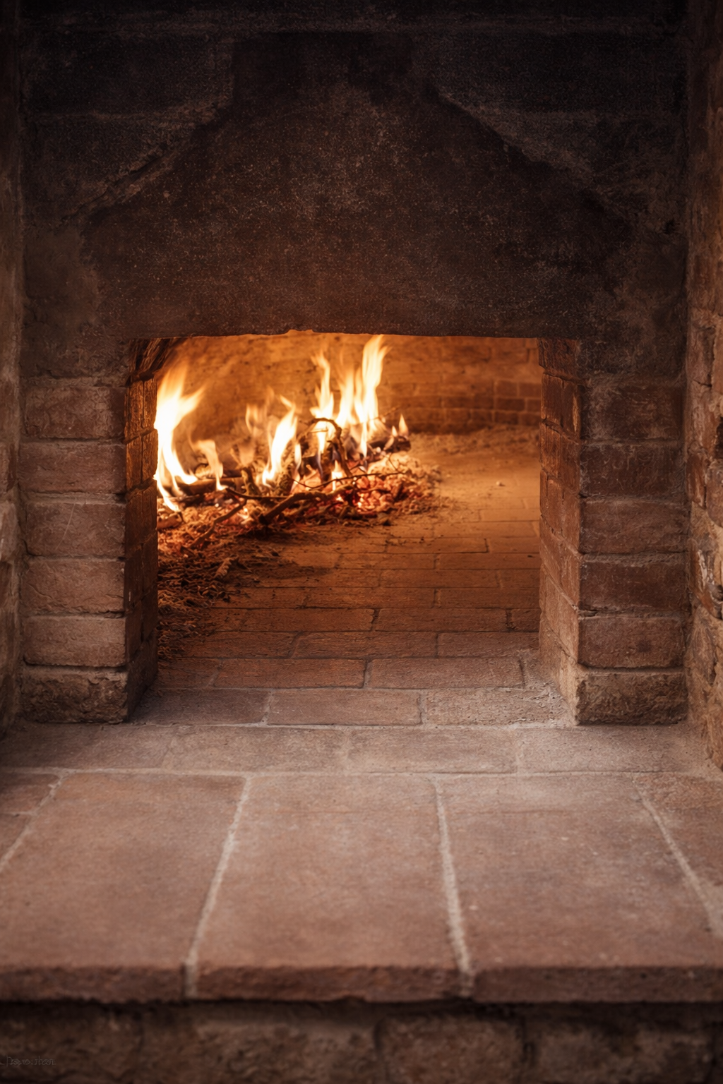 Antico forno a legna del Podere La Paolina, esempio di sapienza contadina tradizionale