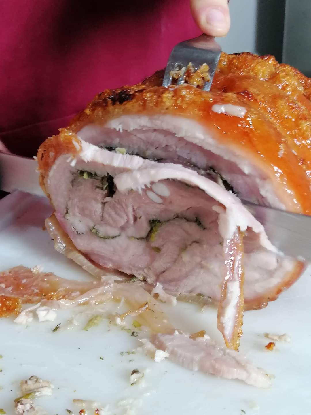 Podere La Paolina, la porchetta che fa James
