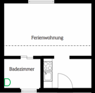 Oak Studio floor plan