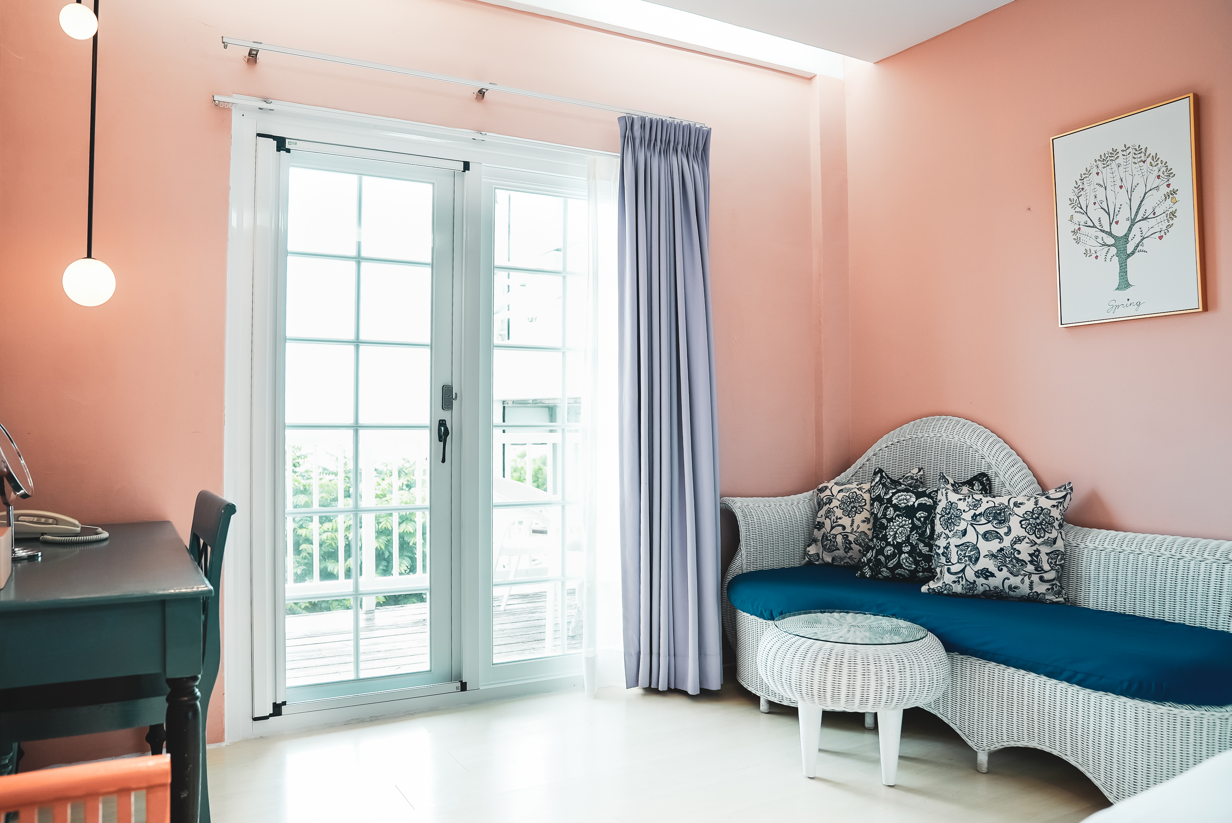 Nice Ocean Quad Room | Canaan B&B Kenting