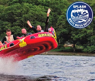 Water sports on Loch Earn.
