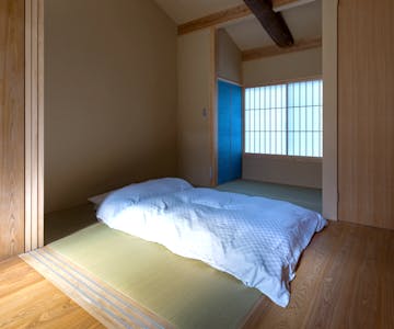 Shimaya Stays Komatsu Residences - 1F 1BR Sleeping Area