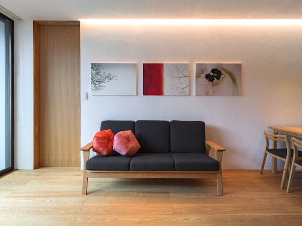 Shimaya Stays Komatsu Residences - 2BR Living Room