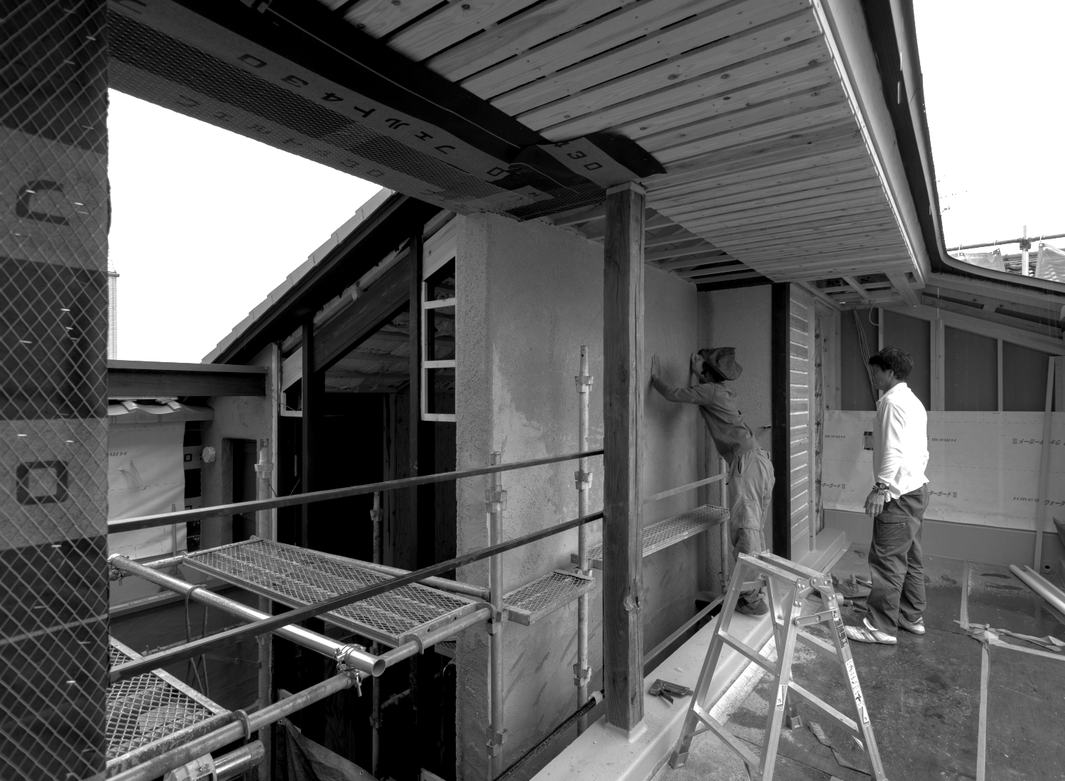 Shimaya Stays Komatsu Residences Construction - Rooftop Space