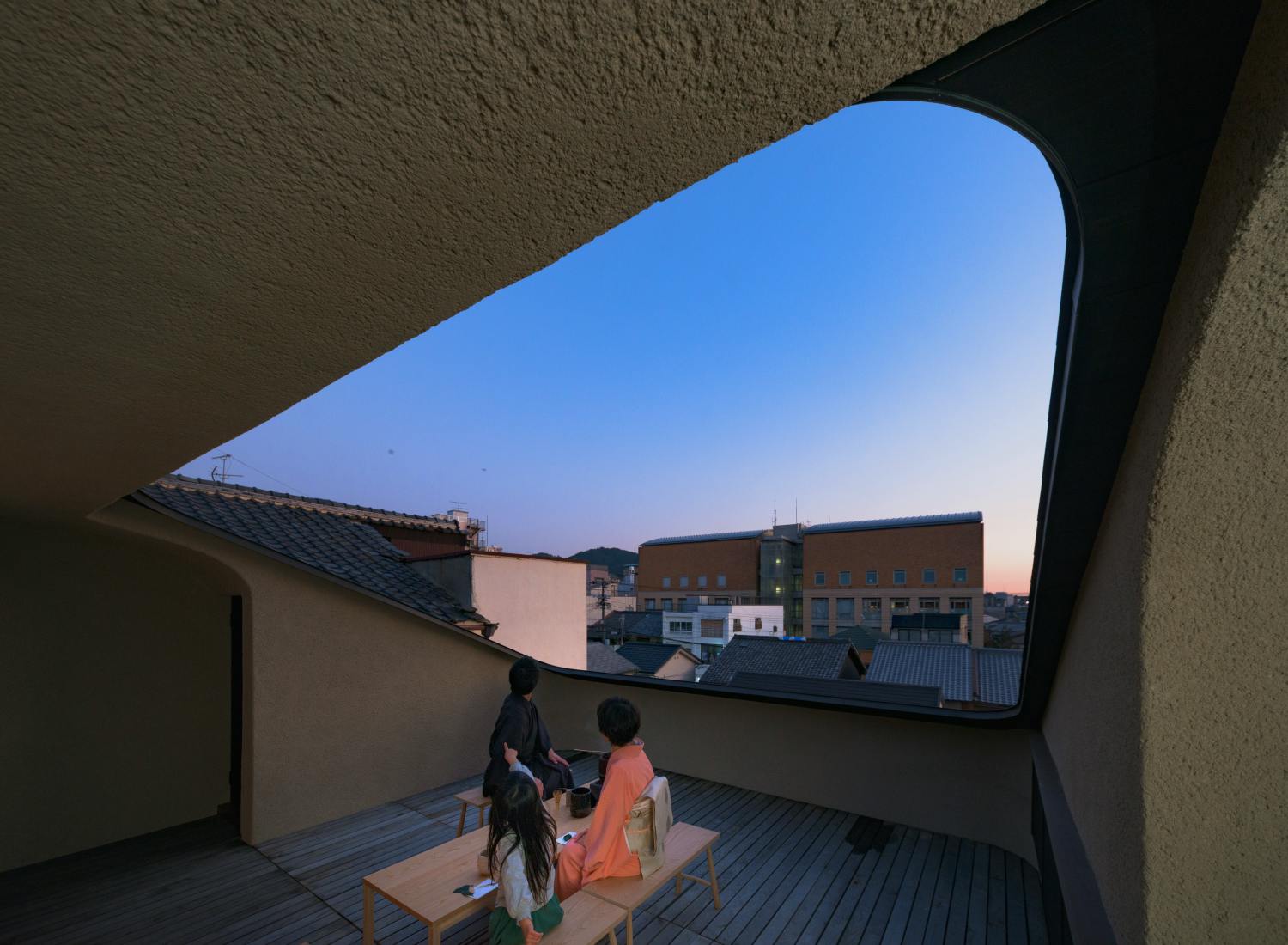 Shimaya Stays Komatsu Residences - Rooftop Tea Gathering Space