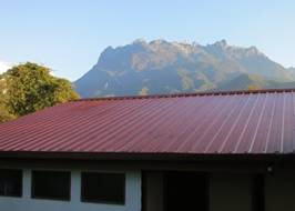 Summit of Mt Kinabalu from Begonia seems so near yet so far
